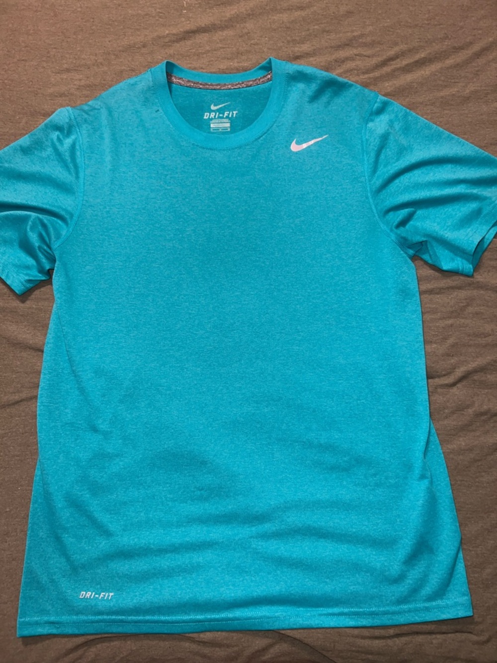 Nike Teal Blue Dri-FIT Short Sleeve Tee
